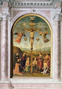 はりつけ（祭壇画） 作： Pietro Perugino